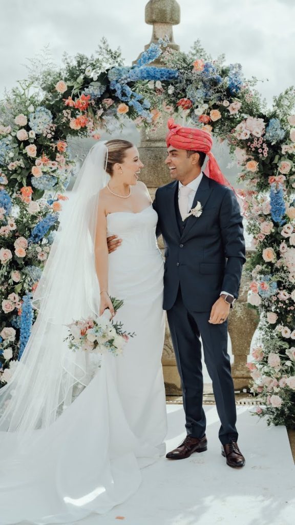 Mikaela & Shreshth Blended Wedding Traditions