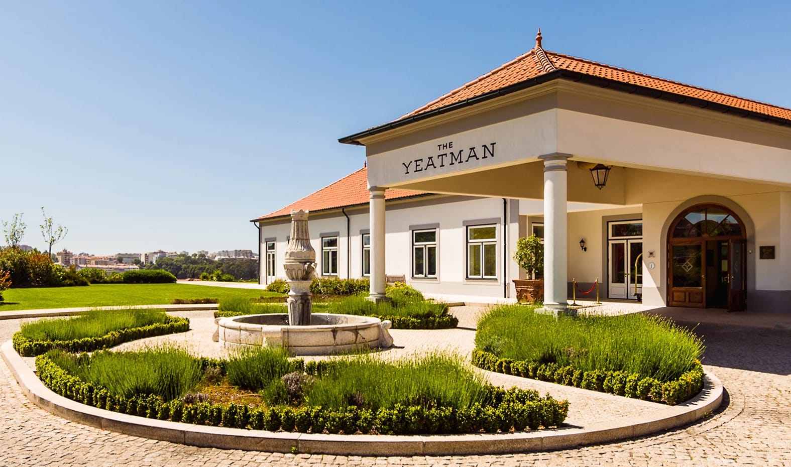 The Yeatman Hotel grand entrance